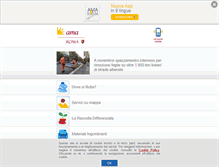 Tablet Screenshot of amaroma.it
